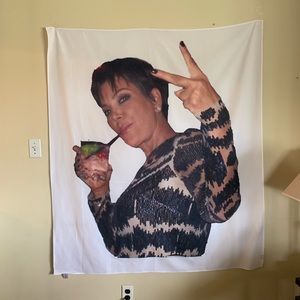Kris Jenner Tapestry